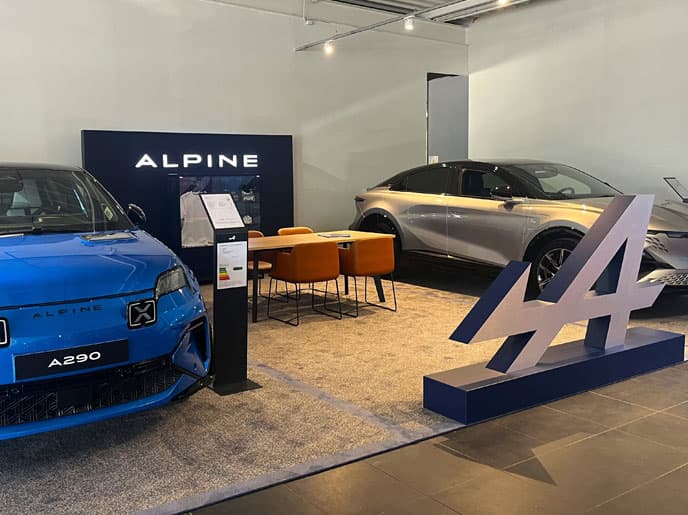 Photo de la concession Alpine Store Colmar